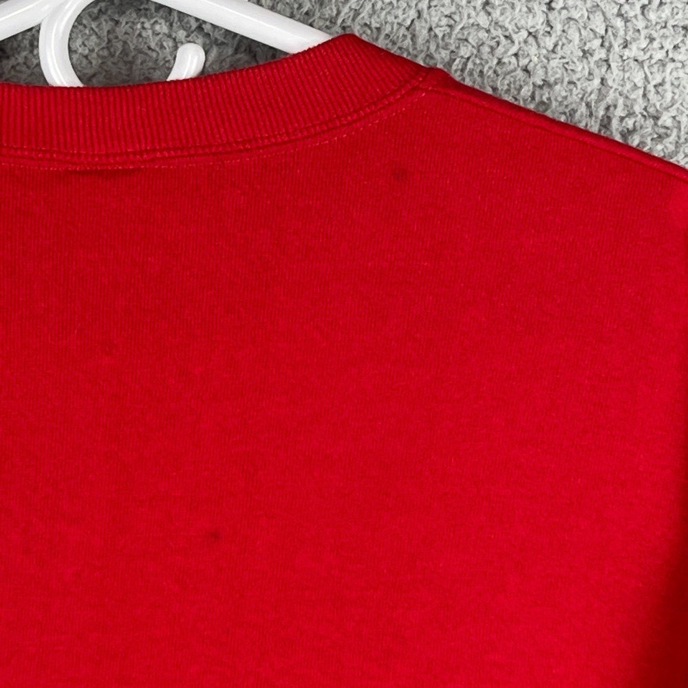 Vintage 90s Wisconsin Badgers Bruins Rose Bowl 1994 Sweatshirt Size XL Jerzees - Picture 9 of 15